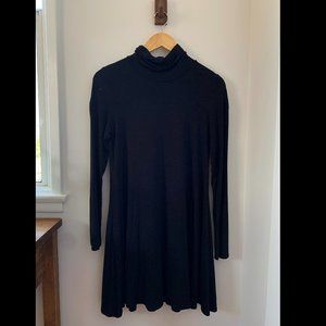 Lulu's Black Turtleneck Dress | Size Medium